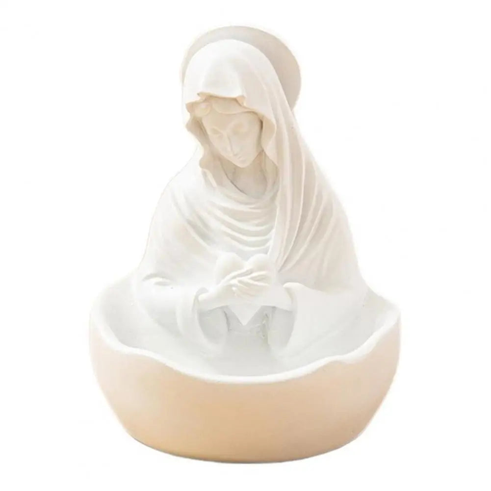 Virgin Mary Statue Rosary Holder
