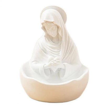 Virgin Mary Statue Rosary Holder